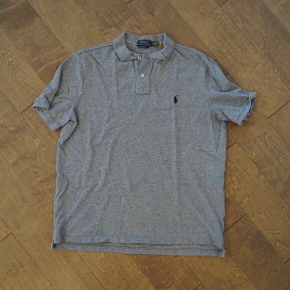 Polo By Ralph Lauren‎ Men’s 100% Cotton Polo Shirt, Size L, Custom Fit, - Picture 4 of 6